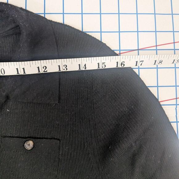 Banana Republic Washable Merino Wool Blend, Henley, Size L - Picture 6 of 8